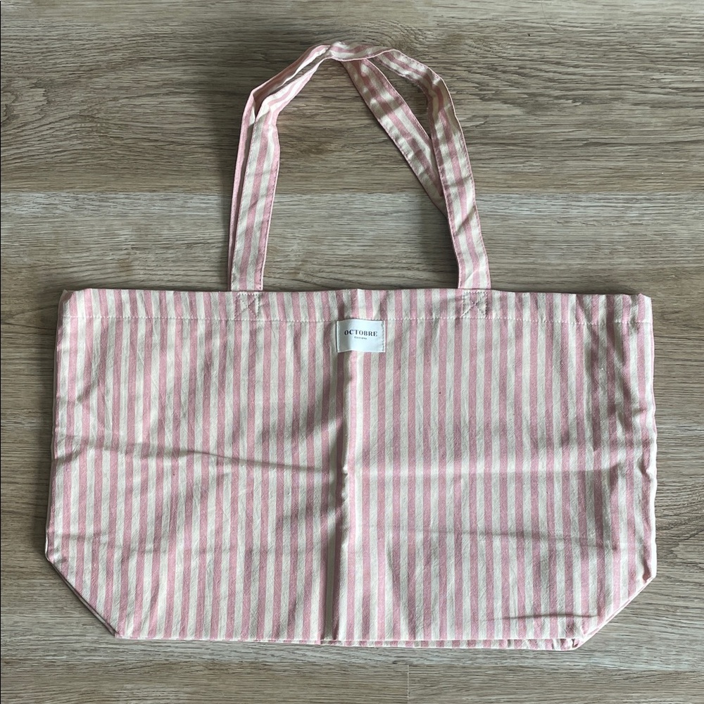 Octobre Editions Striped Tote